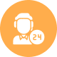 Call center assistance graphic